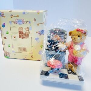Cherished‎ Teddies Maxine D' Face Beauty Members Only Bear Figurine CT013 NEW